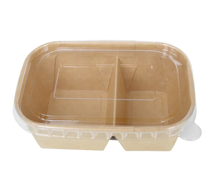 Can 2 Compartment Disposable Food Containers Prevent Mixing?